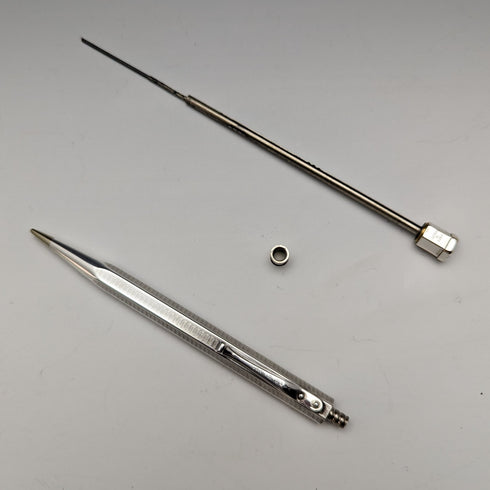 英国ヴィンテージ ヤード・オ・レッド ロールドシルバー ヘキサゴン 推進式ペンシル 紙箱入